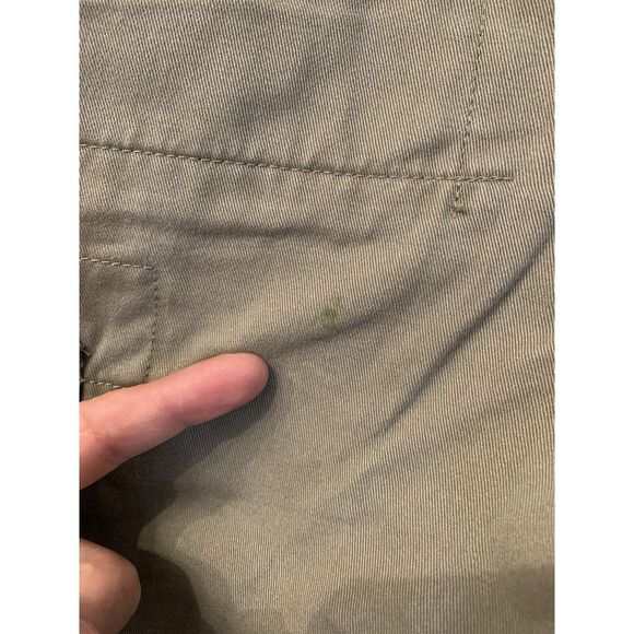 Adidas Cargo Pants Double Knee Men's XL Olive Loose Fit Wide Leg Skater Y2K 07' - Picture 9 of 16